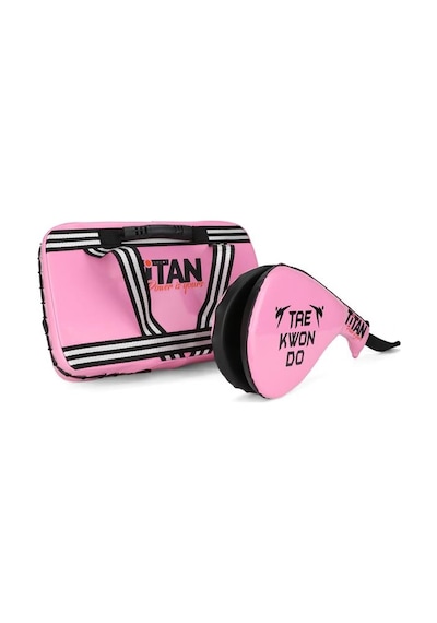 Titan Sport Pembe Darbe Yastığı+raket Ellik 2'li Set