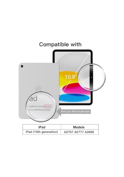 Apple Uyumlu iPad 10.nesil 10.9 İnç 2022 Kılıf Kalem Bölmeli Uyku Modlu Standlı Silikon A2757 A2777 A2696 Kılıf Apple Uyumlu iPad 10.nesil 10.9 İnç 2022 Kılıf Kalem Bölmeli Uyku Modlu Standlı Silikon A2757 A2777 A2696 Kılıf