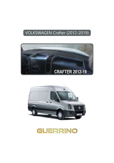 Volkswagen Crafter 2012-2019 Torpido Koruma Halısı Gri Kenar