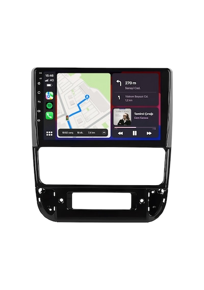 Peugeot 406 1996-2004 Android Multimedya Carplay Android Auto Navigasyon Kameralı 8gb Ram 64gb 9"