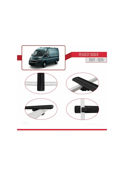 Peugeot Boxer 2 2007 Ve Sonrası İle Uyumlu Basıc Model Ara Atkı T