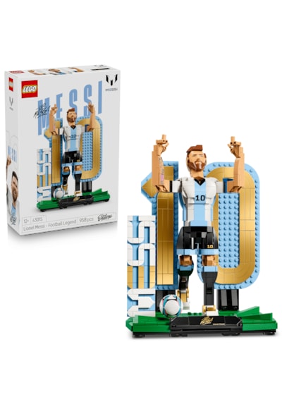 LEGO® Editions Lionel Messi – Futbol Efsanesi 43015 - 12 Yaş ve Üzeri Çocuklar için Figür İçeren Oyuncak Yapım Seti (958 Parça)