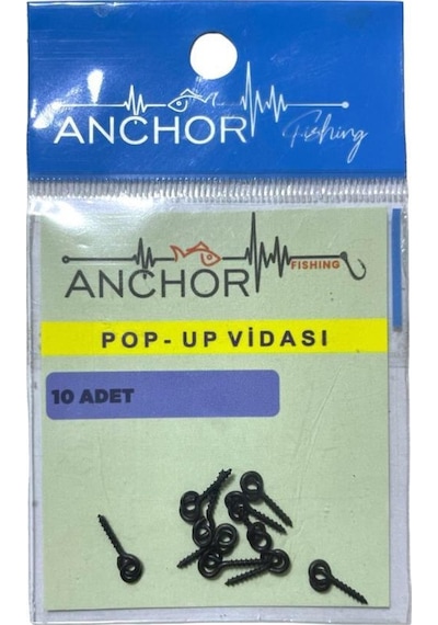 Anchor Pop-up Vidası Paket İçi 10 Adet