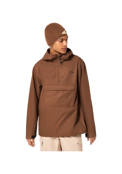 Oakley Oakley Divisional Rc Shell Anorak Erkek Kahverengi Snowboard Ceketi 32115 Kahve