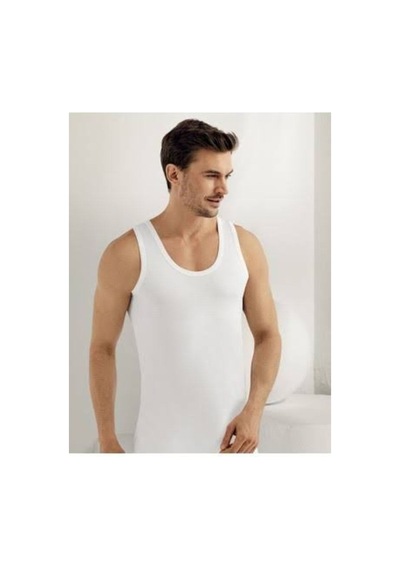 Aksoy Erkek Dokuma Pamuklu Atlet 3'lü Set Beyaz - 928315992 Beyaz