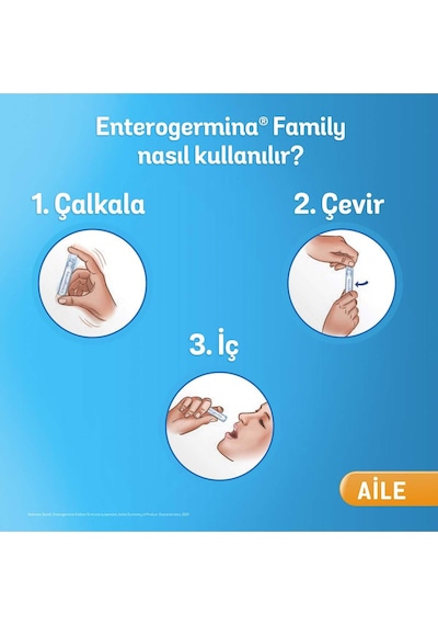 Enterogermina Family 5 Ml X 20 Flakon 3 Adet