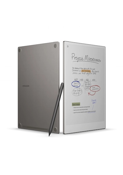 Remarkable Paper Pro Tablet + Marker Plus Kalem + Klavyeli Kılıf Basalt