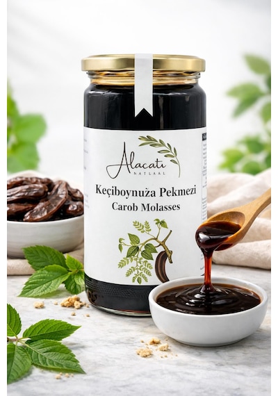 Alaçatı Naturel Keçiboynuzu Pekmezi 640 Gr
