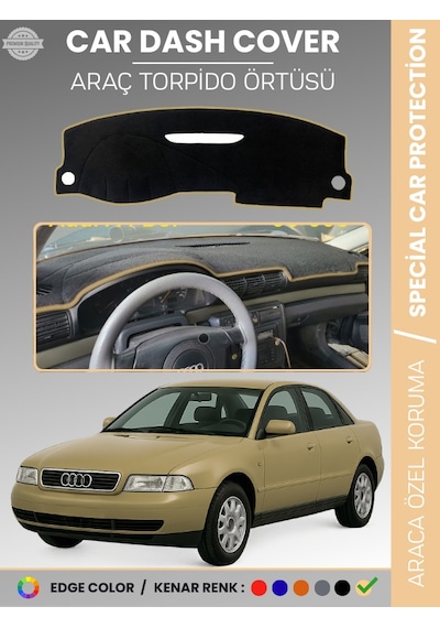 Audı А4 1994-2001 Torpido Örtüsü Panel Koruma Torpido Koruma Tam Uyum Çatlamayı Önler Kolay Montaj - 722 Stiloto