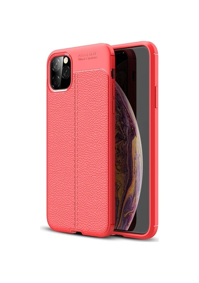 Apple Uyumlu iPhone 11 Kilif Deri Görünümlü Tam Koruma Niss Silikon 403231751
