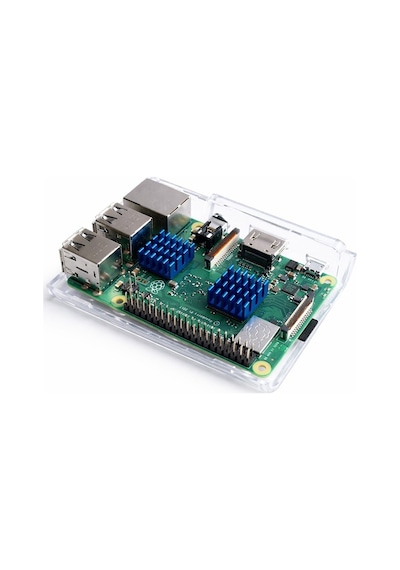 2 Adet - Pasif Chipset Soğutucu 15 15 8mm Alüminyum Soğutucu Mavi