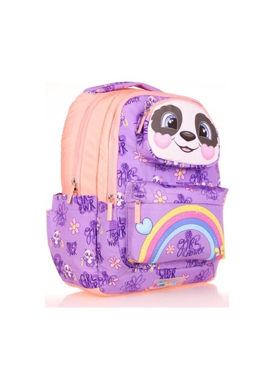 Kaukko Kids Sırt Çantası Toys Panda L5154 Mor