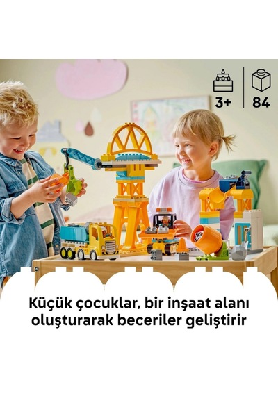 Trendexa Kasabası 3'ü 1 Arada İnşaat Sahası Ve Araçları 10476 Mac Standart