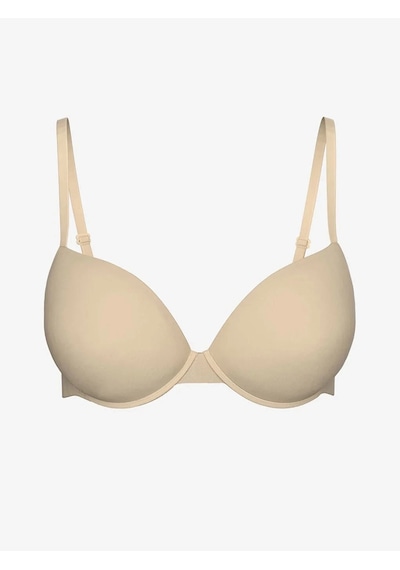 Scm Lingerie Scm Lıngerıe Balenli Dolgulu Düz Tişört Sütyen Ten