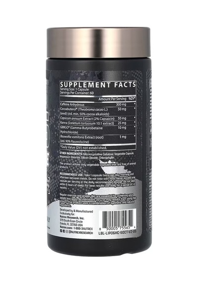 Lıpo 6 , Hardcore, 60 Capsules