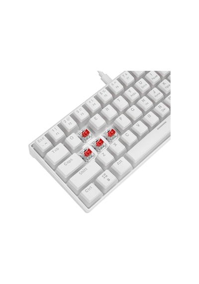 Rampage Radiant RGB Puding Tuş Mekanik Red Switch Mekanik Klavye