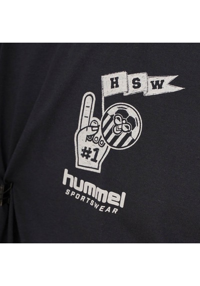 Hummel Hmltropıco Siyah Erkek T-shirt 912359-2001 Siyah
