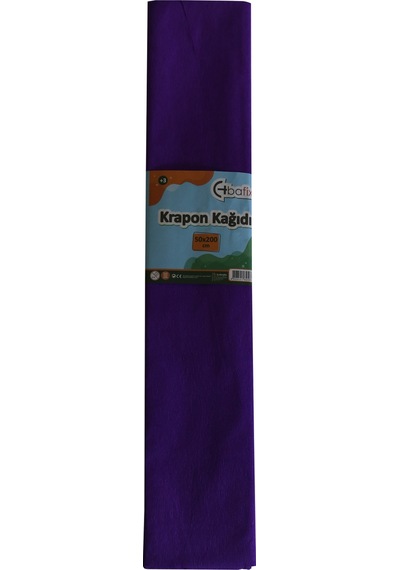Bafix Krapon Kağıdı 10 Lu 50x200 Cm Mor Diğer