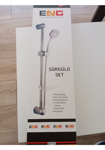 Sürgülü Duş Seti Krom