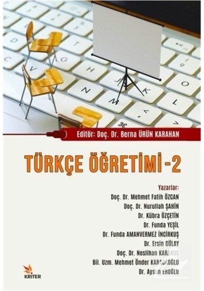 Türkçe Öğretimi - 2 - Berna Ürün Karahan - Kriter