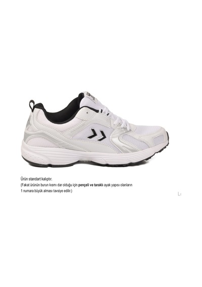 Beyaz Siyah Dar Kalıp Fileli Unisex Spor Ayakkabı Çok Renkli