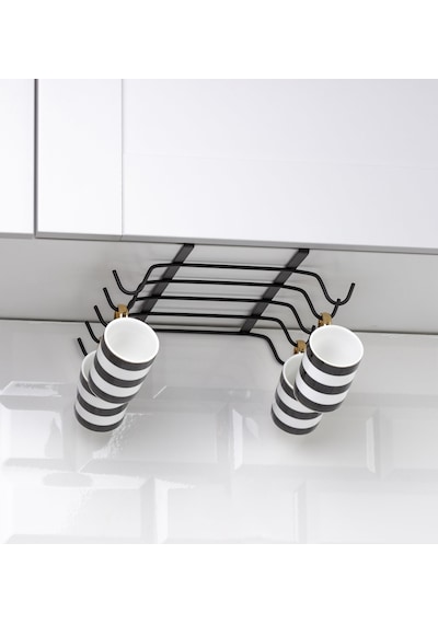 Okyanus Home Siyah Askılı Fincanlık