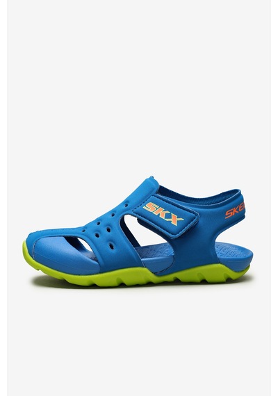Skechers Side Wave Mavi Erkek Bebek Sandalet