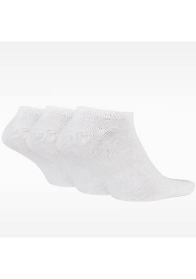 Nike Value No Show Ulightweight Unisex Sock 3 Lü Soket Çorap Beyaz