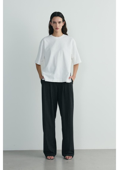 Suud Collection Ekru Nox Oversize Tişört