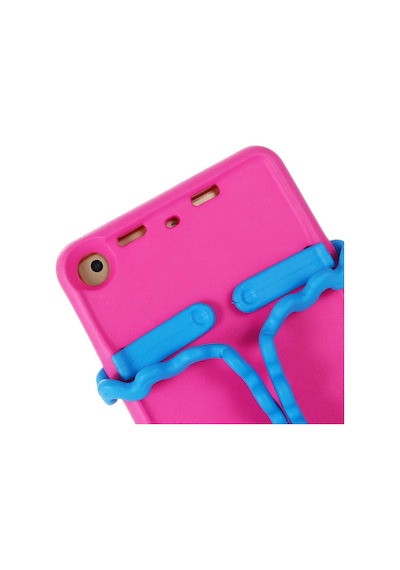 İpad Mini 4 2015 A1538-a1550 Uyumlu Çocuklar İçin Tasarlanmış Eva Boxer Tablet Kılıfı - Siyah - T16093