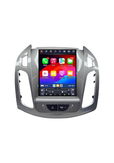 Ford Connect Gri Çerçeveli 2k Görüntü Kaliteli Tesla 9.7 Inch Multimedya Sistemi 4+64 Clarion 2013-20216 9"