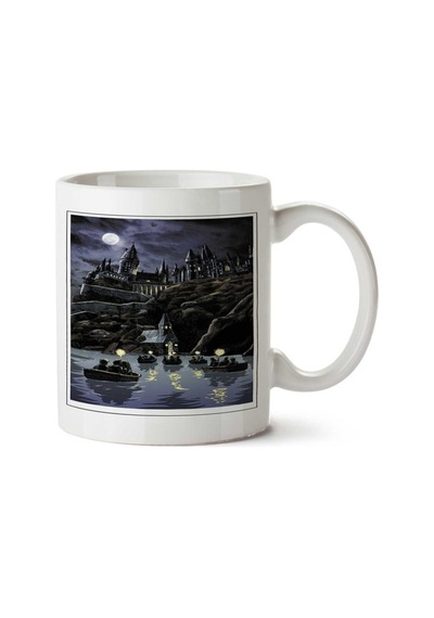 Hp , Hogwarts.png İki Tarafı Baskılı Kupa Bardak Çok Renkli