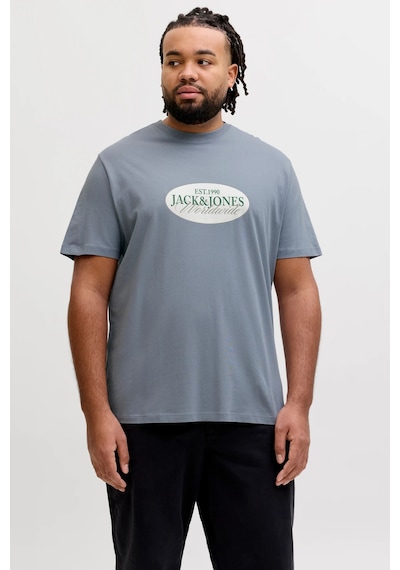 Jack & Jones Erkek T Shirt 12298346 Açık Mavi Açık Mavi