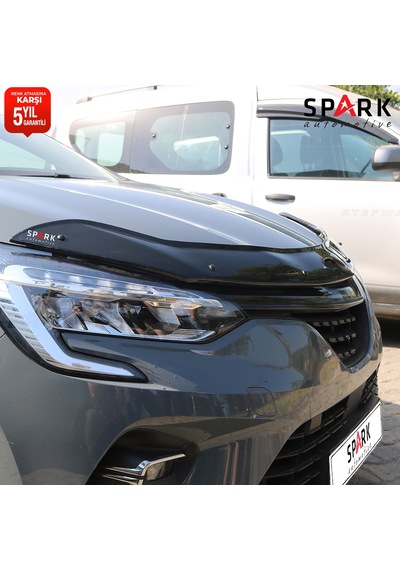 Renault Clio 5 2020- Yılı Ve Sonrası Uyumlu Kaput Rüzgarlığı 3mm