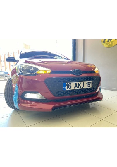 Hyundai İ20 Custom Ön Tampon Eki (Plastik)