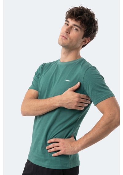 Slazenger Notron I Erkek Yeşil Tişört