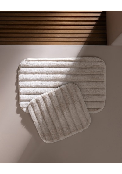 Madame Coco Elvane 2'li Banyo Paspası - Ekru 8684427344910 Çok Renkli