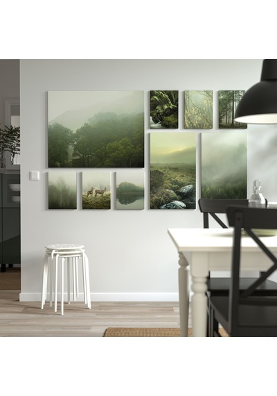 Ikea Pjätteryd Resim 179x112 Cm Çok Renkli
