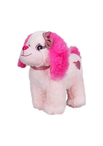 Peluş Köpek Oturan Renkli 25 Cm 1 Adet Fiyatıdır