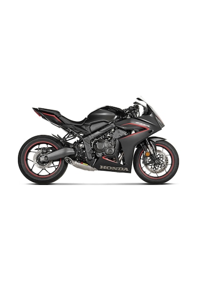 Akrapovıc S-h6r15-aft Honda Cb650r - Cbr650r 19-25 Racıng Lıne Tıtanıum Egzoz