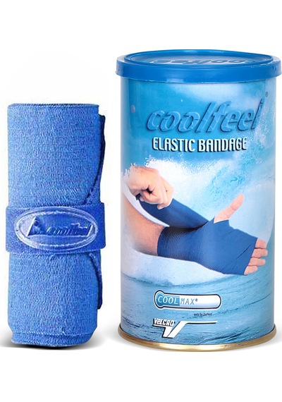 Coolfeel Elastik Terletmeyen Bandaj 10Cm X 1.5M Çok Renkli
