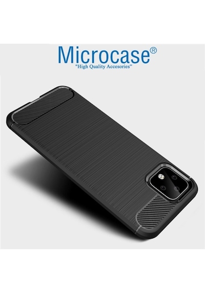 Microcase Google Pixel 4 Xl Brushed Carbon Kilif - Siyah 398356832