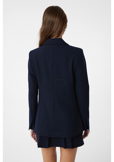 Antioch Vücuda Oturan Kadın Blazer Ceket Ba25y423 Lacivert