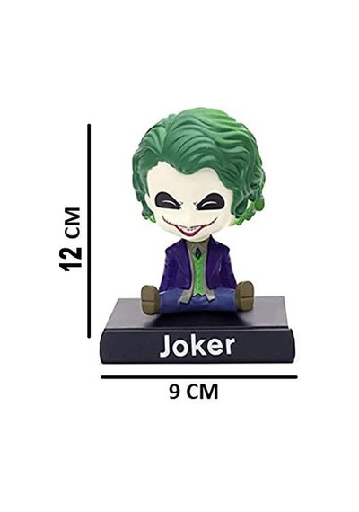 The Joker Villain S Edition Anime Sallanan Kafalı Figür Biblo Telefon Tutucu Dekoratif Masa Süsü Yşl Joker