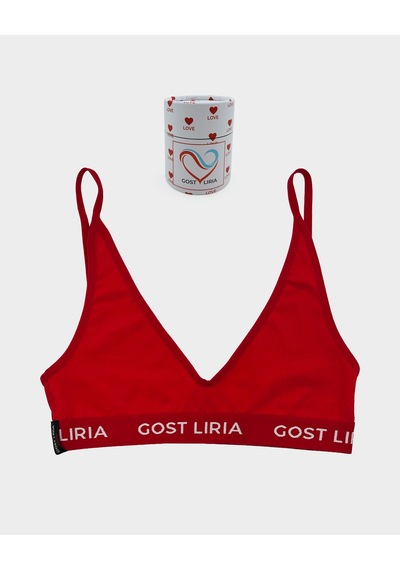 Gost Liria Crimson Bralet Kırmızı Kırmızı