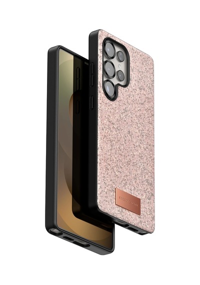 Onegif - 563 - Samsung Galaxy Uyumlu S25 Ultra Bright Simli Kapak - Kmrsfres - - Pembe