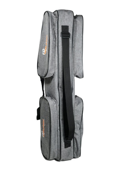 Wolfish Tek Gözlü 160 Cm Olta Çantası Gri 4 Cepli