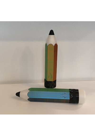 Kalemkutu-efektli Çok  Renkli