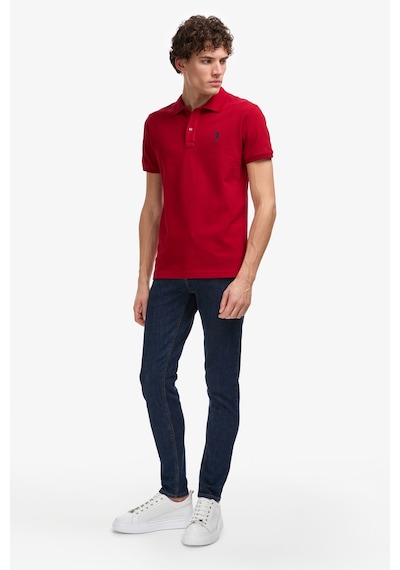 U.S. Polo Assn. U.s. Polo Assn. Erkek Bordo Tişört Basic 50322304-vr014