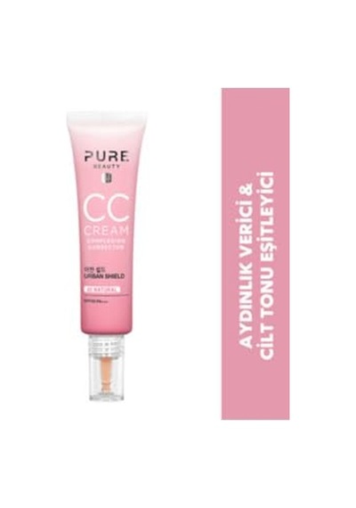 Pure Beauty Spf50 Pa+++ Ivory Cc Cream 30 Ml 00